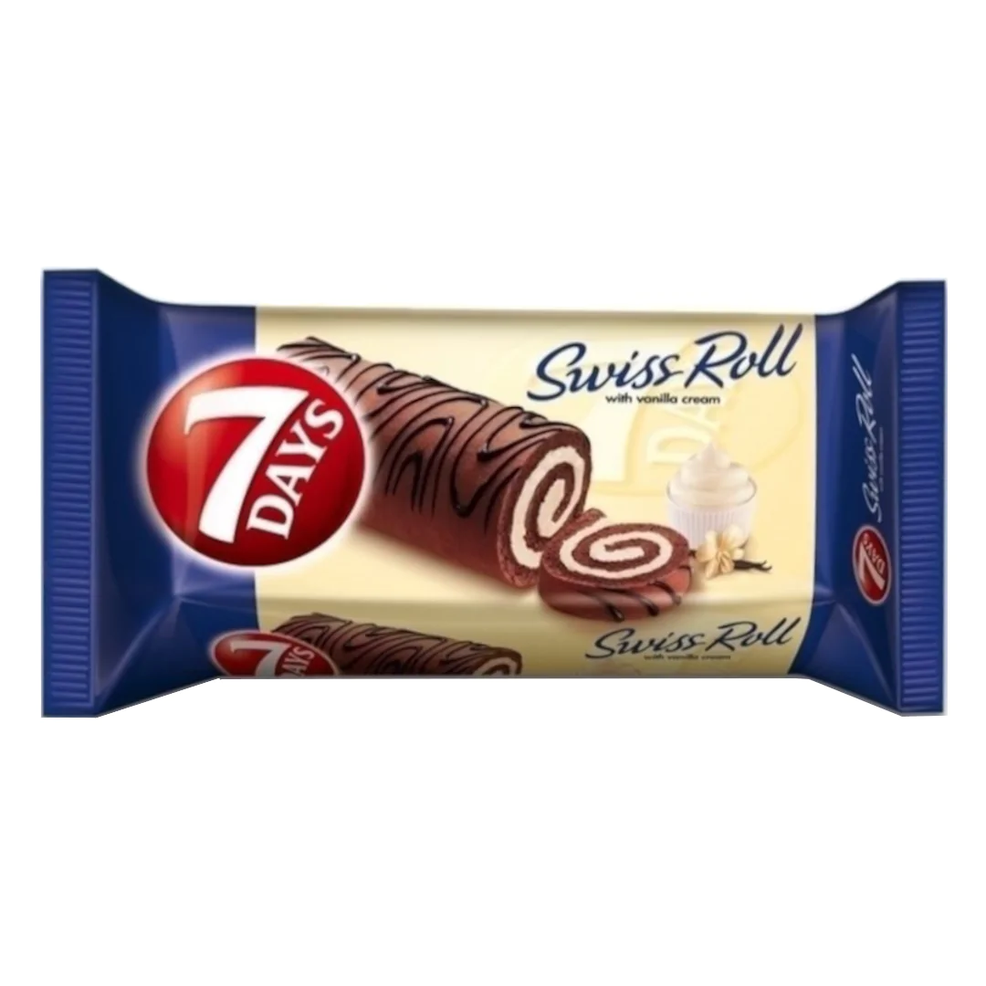 7 Days Swiss Roll Vanilla 200g